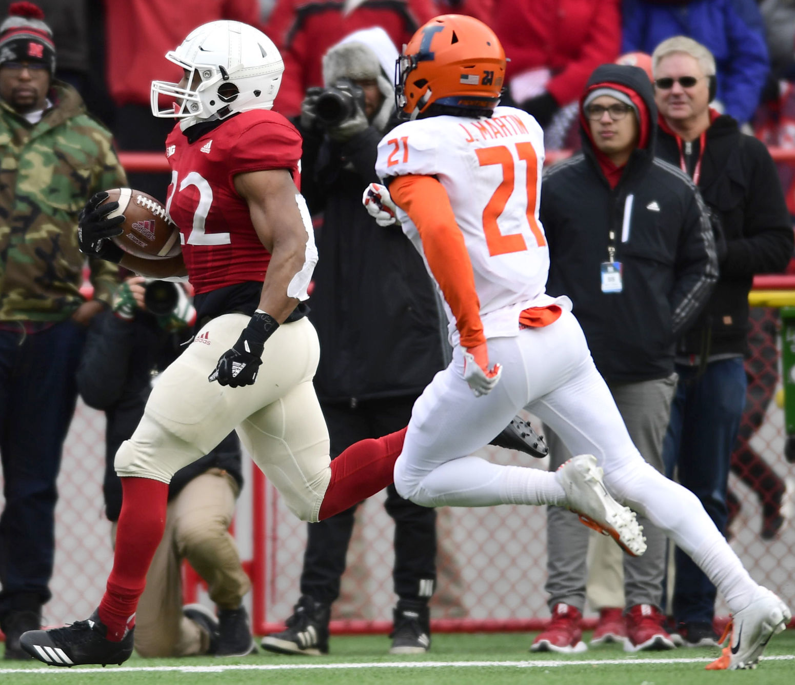 Illinois at Nebraska, 11/10/18